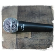 Fat Toad Dynamic Vocal Microphones with XLR Mic Cables & Clips (3 Pack) - Cardioid Handheld, Unidirectional for Studio Recording, Live Stage Singing, DJ, Karaoke - Pro Audio 20ft Mic Cords, 3-Pin Wire