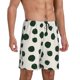 thumbnail image 2 of Fotbe Abstract Green Polka Dot Pantalones Cortos de Pijama para Hombre, Ropa de Dormir, Pantalones de Pijama Cortos para Hombre-Small, 2 of 6