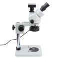 thumbnail image 5 of 21MP 2K USB Microscope Camera 56LED Trinocular Stereo Microscope 7X-45X Zoom AC100-240VUS Plug, 5 of 5