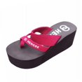 thumbnail image 2 of DPTALR Summer Women Thick Bottom Sandals Non-Slip Flip Flops Sandals Beach Slippers, 2 of 5