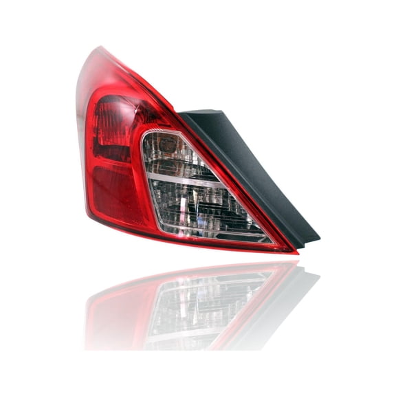 Tail Light Assembly - Cooling Direct Fit/For NI2800194 12-19 Nissan Versa-Sedan - Left Hand - Driver, CAPA Certified