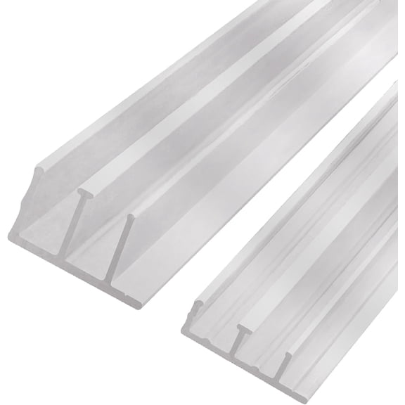 1/4" Aluminum Sliding Door Track (4 FT Long)