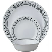 Corelle Livingware City Block Dinnerware Set, 12 Piece