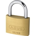thumbnail image 2 of ABUS 55 by 60 C KD Solid Brass Keyed Different Carded Padlock, 2 of 3