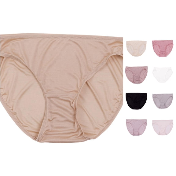 Women's Panties Comfortable Everyday Underwear For All Day Wear Soft Breathable Style Modern Ladies Briefs, M, Beige