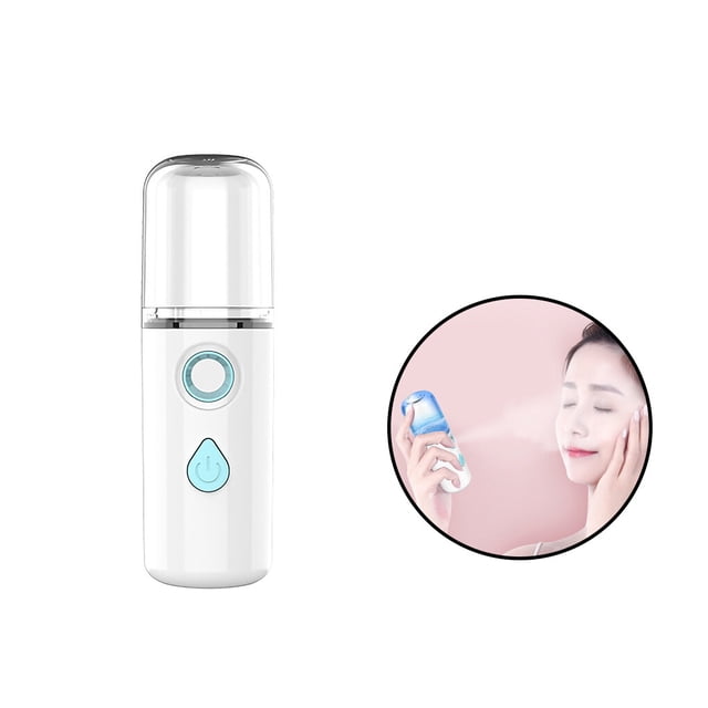 Minnieouse Humidificador de belleza facial con rociador de niebla práctico de 25 ml recargable por USB Cuerpo del baño