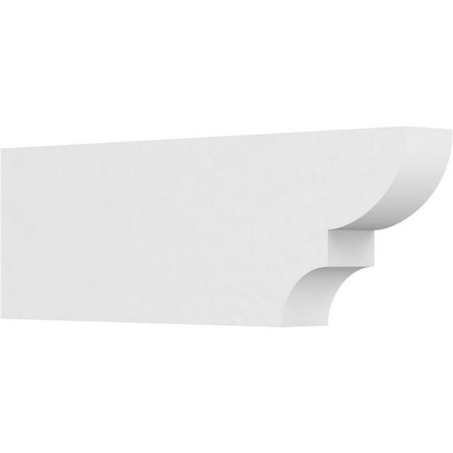Ekena Millwork RFTP03X08X24RID 8 x 3 x 24 in. Standard Ridgewood Architectural Grade Queue de Chevron PVC