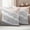 Gray, variant on Ombre Blue Waves Outdoor Waterproof Throw Pillow Covers 18x18 Set of 2, Gradient Coastal Beach Sandy Ocean Decorative Pillowcases Cushion Pillowcase for Couch Sofa Patio Outside Pillow Protector
