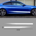 thumbnail image 3 of Pegatina para faldón lateral de coche, pegatina para carrocería lateral de carreras con rayas, flor para tirar, modelo 190 × 9 cm, pegatina para coche modificada general, 3 of 5