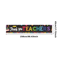 thumbnail image 3 of Colorful Pencil Thank You Banner Teachers Appreciation Week Balloons Celebration for Classroom Decor School Event, 3 of 8