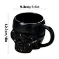 thumbnail image 3 of Halloween Cup With Handle Lidless Ceramic Cup Funny Water Beer Milk, 3 of 5