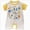 White with yellow accents, variant on Baby Boys Ruffle Long Sleeve Bodysuit Infant Top Jumpsuit Clothes,Breathable 6-12 Months 12-24 Months 2t 3t 4t 5t 6t 7t 8t 9t Children 3-6 Months