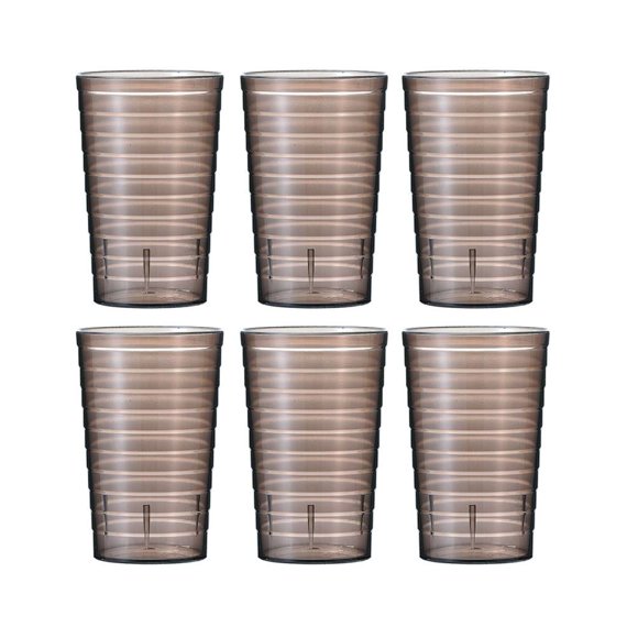 Pekkaxy Thick Plastic Cup, 10 oz Capacity, Shatter-Resistant for Daily Use, Ideal for Cold Drinks, Juice, and Water