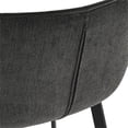 thumbnail image 7 of Home Square Arabella 30" Modern Fabric Barstool in Gray - Set of 3, 7 of 7