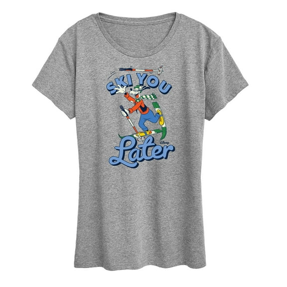 Disney - Ski You Later - Women's Short Sleeve Graphic T-Shirt