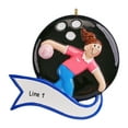 thumbnail image 4 of Ornaments by Elves Personalized Bowling Christmas Ornament 2024 Bowling Ball Ornament .25lbs, 4 of 10