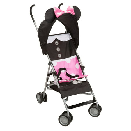 Disney Baby Comfort Height Umbrella Stroller, Minnie Dress (Best Stroller For One Year Old)