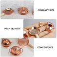 thumbnail image 3 of 3pcs 1:12 Mini Kitchenware Decoration Miniature Soup Pot Kitchen Cooking Pan, 3 of 8