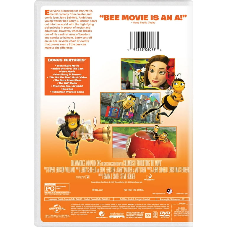 Bee Movie DVD Walmart