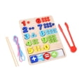 thumbnail image 1 of lionlar Perles à Clip Jouet Mathématiques Manipulatives Jeux de Comptage pour Garçons et Filles, 1 of 9
