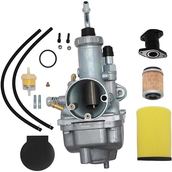 Carburetor Kit with Manifold & Air Filter Replacement YFB250 4BD‑14101‑00‑00 4KD‑14101‑02‑00