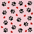 thumbnail image 3 of CafePress - Paw Prints And Hearts T Shirt - Infant T-Shirt, 3 of 4