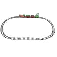 thumbnail image 3 of Tren de juguete eléctrico de Navidad Vías de ferrocarril Juguete Juguetes educativos para edades tempranas Juguetes de rompecabezas Juguete para niños CUTICAT Tren electrico, 3 of 8
