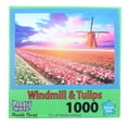 thumbnail image 1 of Rompecabezas Wisconsin Toy Co. Molino de viento y tulipanes, 1000 piezas, 1 of 6