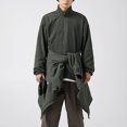 thumbnail image 6 of Maoxin Mens Tops Men's Outdoor Solid Color Windproof Removable Inner Liner Pocket Zipper Jacket Army Green L, 6 of 6