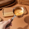 thumbnail image 2 of SHISUYAN Casserole à Sauce Récipient pour Faire Bouillir l'Huile avec Poignée Casserole Réutilisable Petite Casserole Casserole de Cuisine, 2 of 8