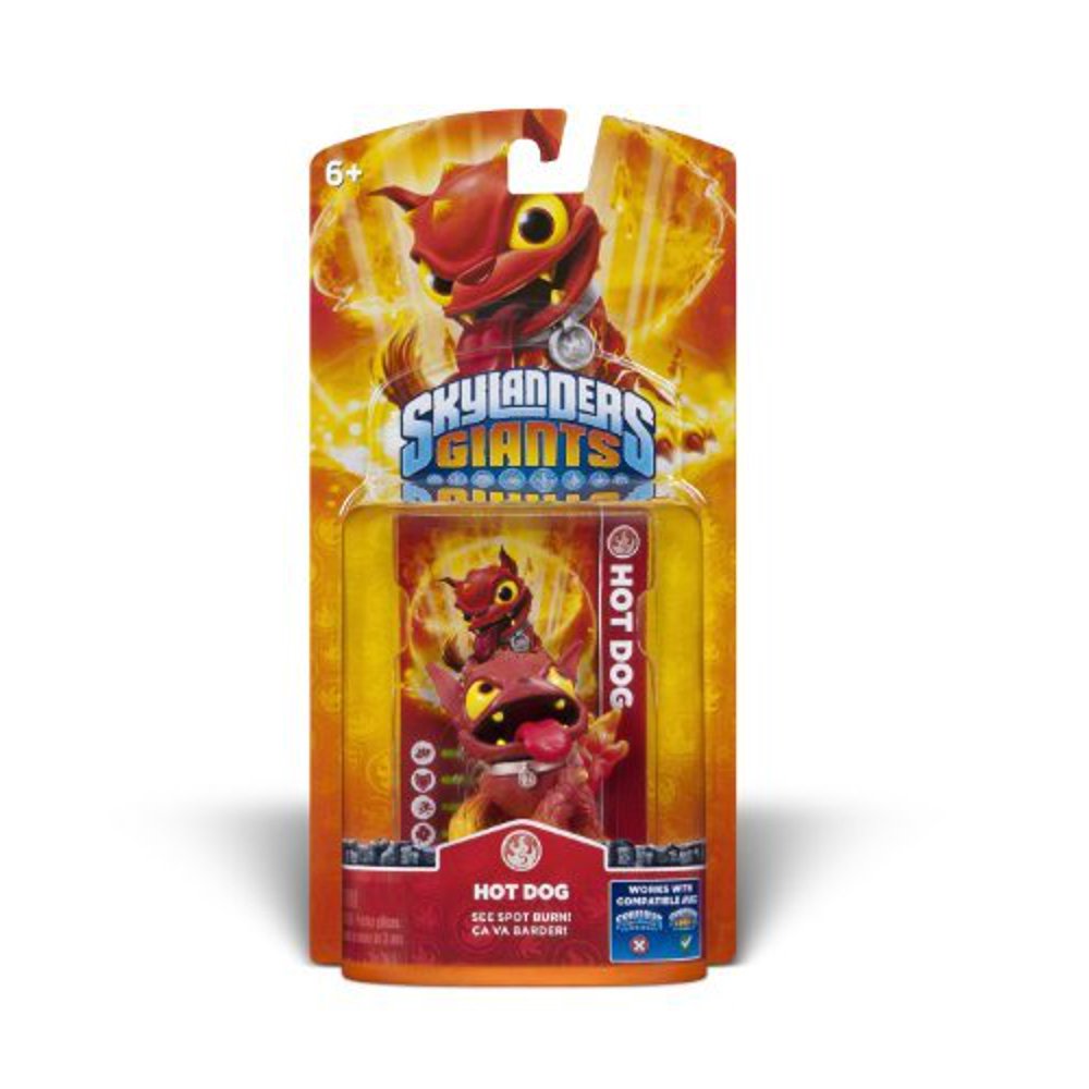 skylanders hot dog figure