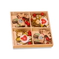 thumbnail image 3 of Naiovety 12x * Navidad Fiesta en casa DIY Artesanía Festival Decoraciones huecas Rodajas Arte Muñeca Colgantes Etiquetas Chips Niños Juguetes Regalos Kits de decoración para fiestas No.01 Naiovety HA008901-01, 3 of 6