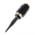 thumbnail image 4 of Peine rizador de secado de peluquería de salón de cepillo de pelo de barril redondo de hierro antiestático, 4 of 7