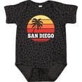 thumbnail image 3 of Inktastic San Diego California Vacation Retro Sunset Boys or Girls Baby Bodysuit, 3 of 5