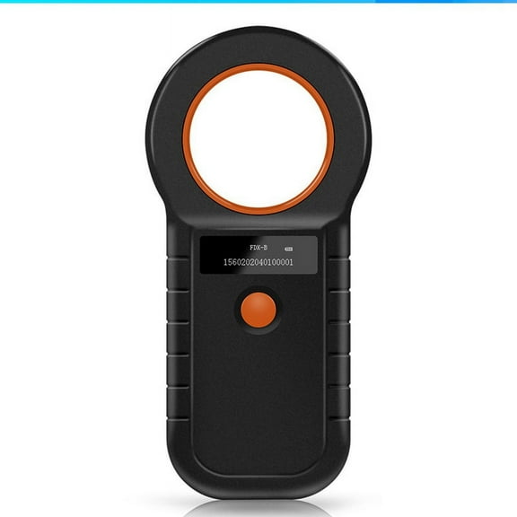 Animal Tag Reader USB 134.2K Dual Frequency Pet Chip Reader Animal Chip Reader Black