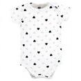 thumbnail image 4 of Hudson Baby Infant Girl Cotton Bodysuits, Girl Mommy Pink Navy 3Pk, 0-3 Months, 4 of 5