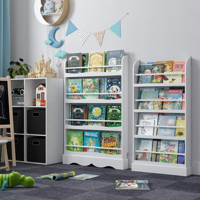 Preschool Book Displays, Child Care Book Shelves, Daycare Book