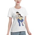 thumbnail image 2 of T-Shirt Basique à Manches Courtes pour Femmes Conan et Xiaolan, 2 of 6