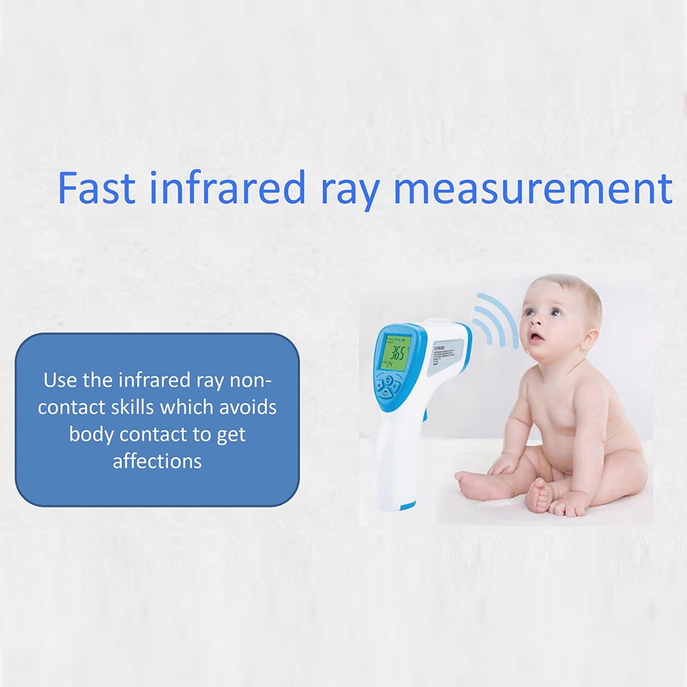 KANGJI Digital Non-contact Infrared Forehead Temperature Thermometer 