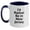 White/Navy, variant on New Jersey Two Tone Coffee Mugs Funny Quote Gifts from Family to Friends