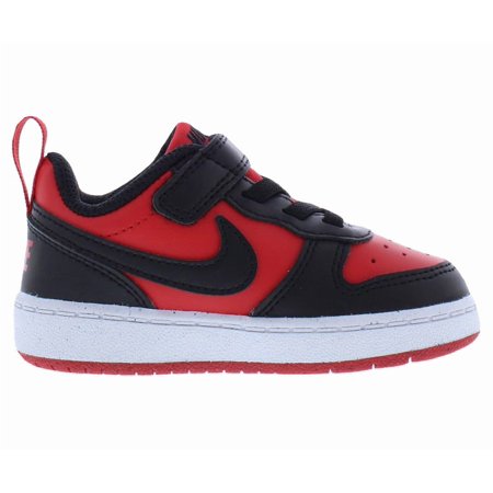 ナイキ コート ボロー LOW リクラフト TD DV5458-600 ベビー キッズ 子供 スニーカー ： レッド×ブラック NIKE DV5458 600