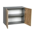 thumbnail image 2 of 24" x 24" Wall Cabinet-Double Door-with Natural Teak door, 2 of 4