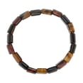 thumbnail image 4 of Beaded Bracelet, Natural Stone Bracelet Mixed Color Smooth Square Beads  for Birthday Gift, 4 of 7