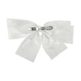 thumbnail image 3 of Unique Bargains 1 Pc Hair Barrettes Fashion Oversized Bow Hair Clip White, 3 of 5