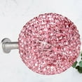 thumbnail image 1 of UPOUART Stainless Steel Rhinestone Inlaid Cabinet Pull Handle for Drawer Use Pink 5 Sizes Available, 1 of 4
