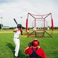 thumbnail image 2 of LYMAYTER 2 Pcs Zone de Frappe de Baseball Cible Réglable 1/9 Poches Filet d'Entraînement Professionnel pour Lancer de Baseball, 2 of 8