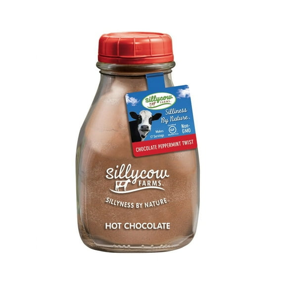 Sillycow Farms Peppermint Twist Hot Cocoa Mix, 16 oz