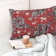 thumbnail image 4 of Fotbe Dragons2 Funda de Almohada Decorativa Estilo Occidental, Lujo en Algodón, Fundas para Almohadas King, Cojín Estampado para Decoración del Hogar-20"x30", 4 of 6