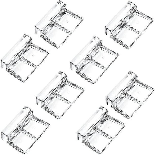 Aquarium Lid Clips Fish Tank Plastic Clips Aquarium Lid Clip Holder, Clear, 8 Pieces Walmart.ca