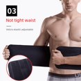 thumbnail image 3 of Cinturón de cintura para hombre, cinturón abdominal para correr, artefacto especial para fitness, tamaño grande, de plástico, cálido, mejorado, ensanchado para mujer, 3 of 3
